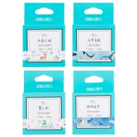 得力HZ004，15mm*8m可撕可写和纸胶带 纸质胶带 标签纸 相册DIY贺卡装饰带