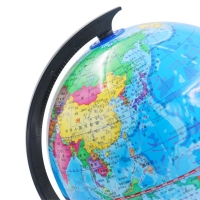海歌PVC地球仪（10.6），优质办公教学地球仪Ф10.6CM旋转世界地球仪