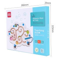 得力74312，绵羊磁力迷宫亚克力板儿童智力3岁-6岁益智宝宝智力开发 