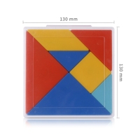 得力74506，七巧板儿童益智玩具小学生智力拼图3-6岁一年级教学教具