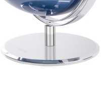 得力2163，金属地球仪 直径30cm，360度旋转金属底座世界地球仪