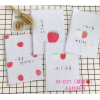 小天使A4卡通抽杆夹（10/240/960）卡通拉杆夹 创意小清新可爱A4试卷夹资料夹