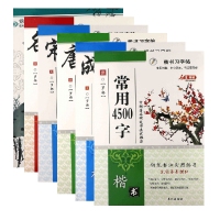 中小学生钢笔字帖（1/100/400）练习双面书写临摹字帖 描红硬笔楷书字帖