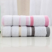 洁丽雅6410，34*74CM纯棉吸水毛巾（1/10/200）数字字母柔软亲肤 优雅家居男女情侣洗脸毛巾全棉大面巾 洁丽雅毛巾