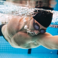 安格耐特F6120，高清防雾泳镜（1/6/96）游泳眼镜/防水泳镜