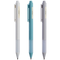 得力A003B-02，中性笔0.5mm(黑)学生中性笔签字笔水笔清新风中性笔 