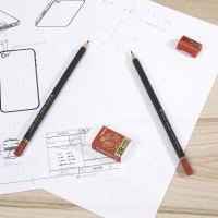 得力58129，考试铅笔套装（1/24/432）中考答题卡铅笔2B橡皮学生迷你卷笔刀5件套 