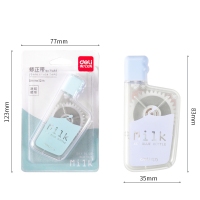 得力71453，5mm*12m修正带小学生可爱创意大容量书写错字改正涂改带（1/12/288）