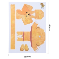 得力74833，立体折纸儿童小学生立体拼接手工DIY卡纸（1/24/96）幼儿园免裁剪
