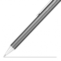 得力S127，0.5mm金属按动款中性笔(1/24/288)