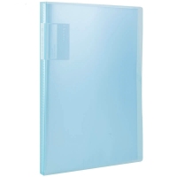 得力72555，A4 30页资料册彩色多页文件夹(1/12/72)试卷夹办公用品 