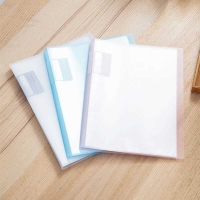 得力72555，A4 30页资料册彩色多页文件夹(1/12/72)试卷夹办公用品 