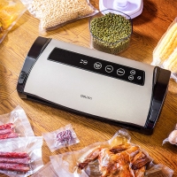 得力14886，空机包装机家用商用封包小型干湿食品塑料热封机