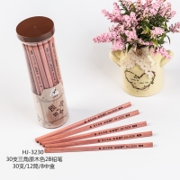 小松树3230，2B三角杆筒装铅笔 30支/筒（1/12/96）