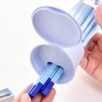 得力58165，2B正姿铅笔 50支/筒（1/8/64）写绘画铅笔不易断芯学生用品 50支/桶