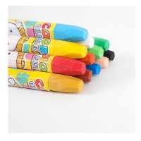 旺彩1900-36，36色丝滑油画棒(1/12/48)可水洗油画棒彩色蜡笔儿童环保无毒幼儿园小学生美术1688-36