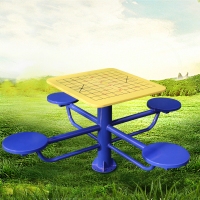 红星HX6024，室外健身器材户外老年人棋牌桌象棋桌娱乐桌社区健身室外广场器材（HX-6028）