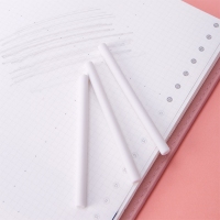 得力71092，按动橡皮擦替芯（1/48/576）创意按动式橡皮小学生用擦得干净像皮檫（3块/袋） 