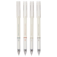 得力A260，0.5mm学生用书写全针管中性笔(12/144/1728)签字笔办公碳素签字笔