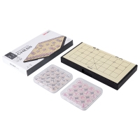 得力6753，磁石象棋中国象棋套装（1/18/36）棋盘儿童学生成人大号家用益智