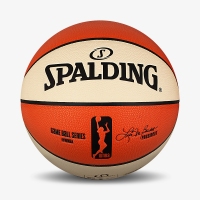 斯伯丁76-009Y，经典NBA女子6号篮球（1/12）儿童成人篮球室内外比赛7号PU蓝球