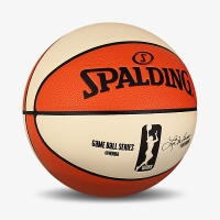 斯伯丁76-009Y，经典NBA女子6号篮球（1/12）儿童成人篮球室内外比赛7号PU蓝球