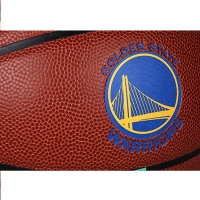 斯伯丁74-645Y，NBA比赛7号篮球（1/12）室外水泥地耐磨吸湿斯蒂芬库里签名篮球