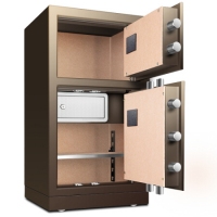 得力33033，80CM双门保险箱（1/1）得力保管箱 电子密码保险柜