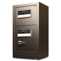 得力33033，80CM双门保险箱（1/1）得力保管箱 电子密码保险柜