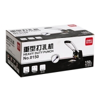 得力0150，150页重型打孔机（1/4）得力打孔器 轻松穿透150张