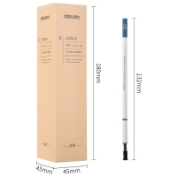 得力A807，0.5mm零系列中性笔替芯/内赠精美书签(20/240/2880)