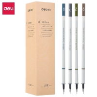 得力A807，0.5mm零系列中性笔替芯/内赠精美书签(20/240/2880)