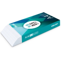 得力Z7518，木尚复印纸（4包装）80gA4多功能静电复印纸（8包装）打印纸，传真纸
