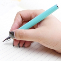 得力S661，练字专用钢笔(1/20/120)可替换墨囊钢笔 暗尖0.38