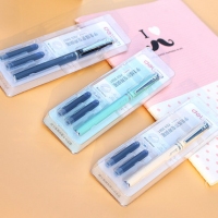 得力S661，练字专用钢笔(1/20/120)可替换墨囊钢笔 暗尖0.38