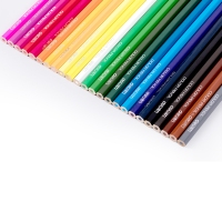 得力7013，筒装彩色铅笔-18C