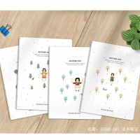 本子铺33280，32K80型读书笔记胶套本（1/10/160）胶套读书笔记本