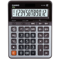 卡西欧（CASIO）GX-120B 商务计算器 超大型机 灰色 GX-120S升...