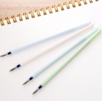 得力A752，0.5mm子弹头签字笔通用替芯（20/240/2880）碳素笔学生黑色笔芯