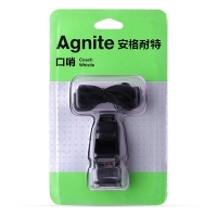安格耐特F1308，ABS口哨（1/12/144） Agnite海豚户外口哨运动篮球足球排球训练比赛专用裁判口哨 F1308-灰色 ABS口哨