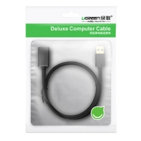 绿联10373，2米USB延长线-3.0（1/48）UGREEN绿联 USB3.0延长线公对母 高速传输数据连接线 电脑U盘鼠标键盘打印机充电器加长线 2米 黑 10373