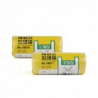 得力18816,45*45背心垃圾袋（1/160）得力垃圾袋