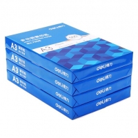 得力7359，A3 70g蓝得力复印纸-4包装
