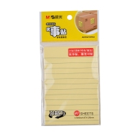 晨光YS-67,87*126mm 40页便条贴横线便利贴(1/40/720)便签本告示贴留言便签纸记事便条纸