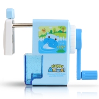 得力0642，削笔机-红色、蓝色随机混装-爆款出击