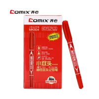 齐心MK804，小双头永久记号笔（12/144/1728）