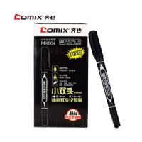 齐心MK804，小双头永久记号笔（12/144/1728）