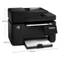 惠普（HP）M128fn黑白激光打印机 多功能一体机