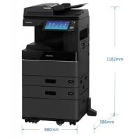 东芝（TOSHIBA）FC-2510AC多功能彩色数码复合机A3激光双面打印复印扫描e-STUDIO2510AC+输稿器+双纸盒工作台