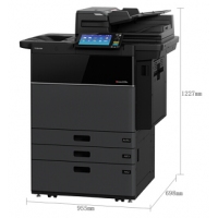 东芝（TOSHIBA） e-STUDIO 5508A 黑白数码复合机 东芝复印机 多功能 （每分钟55张速度）